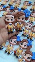 Load image into Gallery viewer, Soccer Team Clay Dolls
