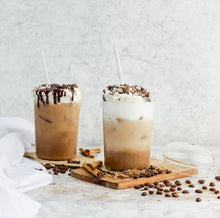 Load image into Gallery viewer, Cappuccino 16oz Glass cup
