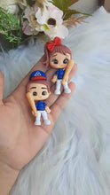 Load image into Gallery viewer, Baseball Team Clay dolls
