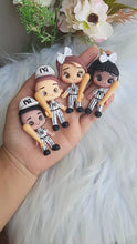 Load image into Gallery viewer, Baseball Team Clay dolls
