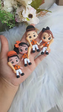 Load image into Gallery viewer, Baseball Team Clay dolls
