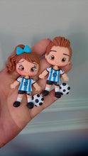 Load image into Gallery viewer, Soccer Team Clay Dolls
