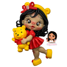Load image into Gallery viewer, Dark skin Pooh Girls
