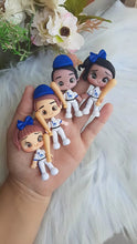 Load image into Gallery viewer, Baseball Team Clay dolls
