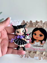 Load image into Gallery viewer, Melody and Kuromi Clay dolls
