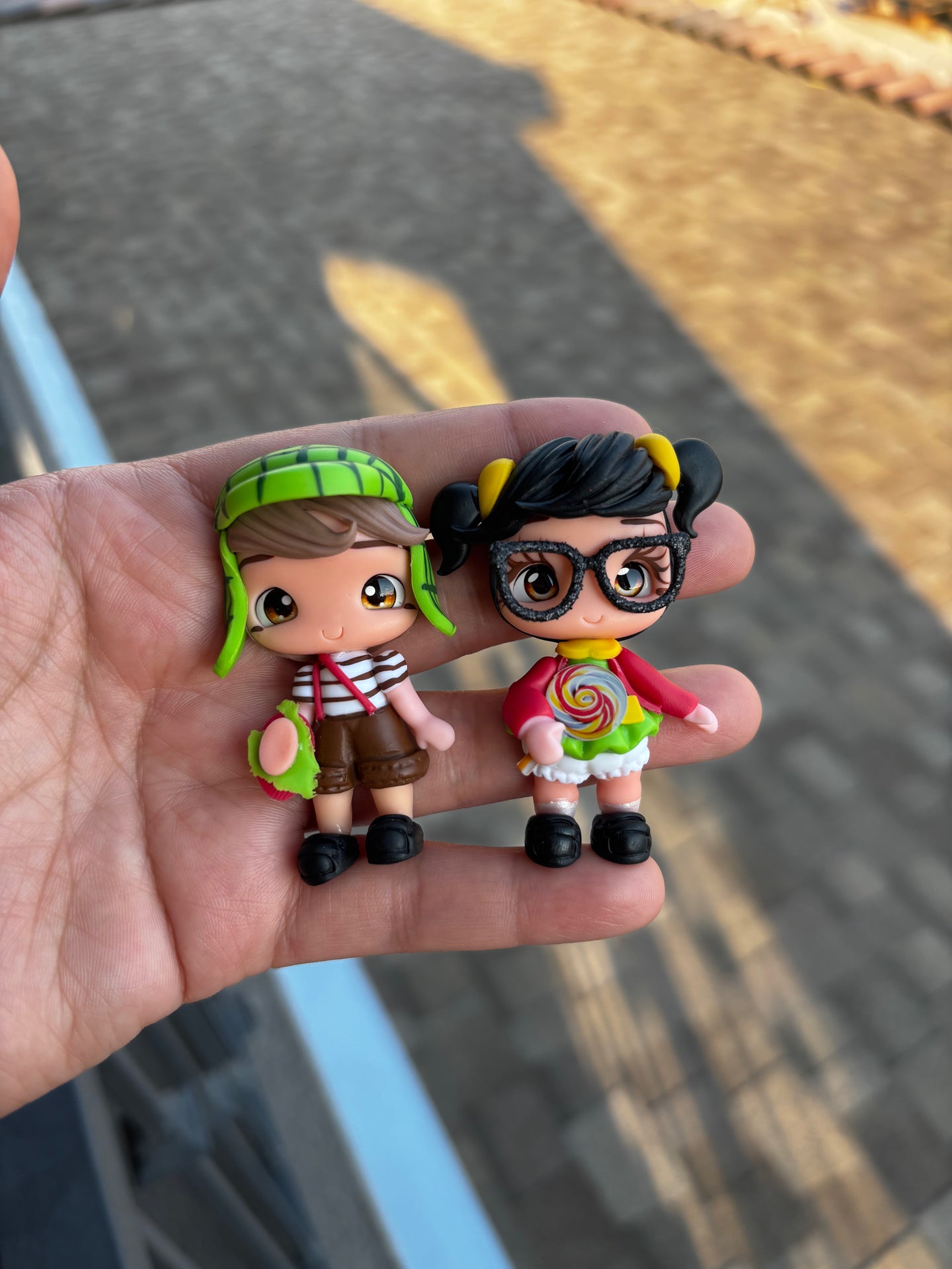 Chavo Cast Clay Dolls