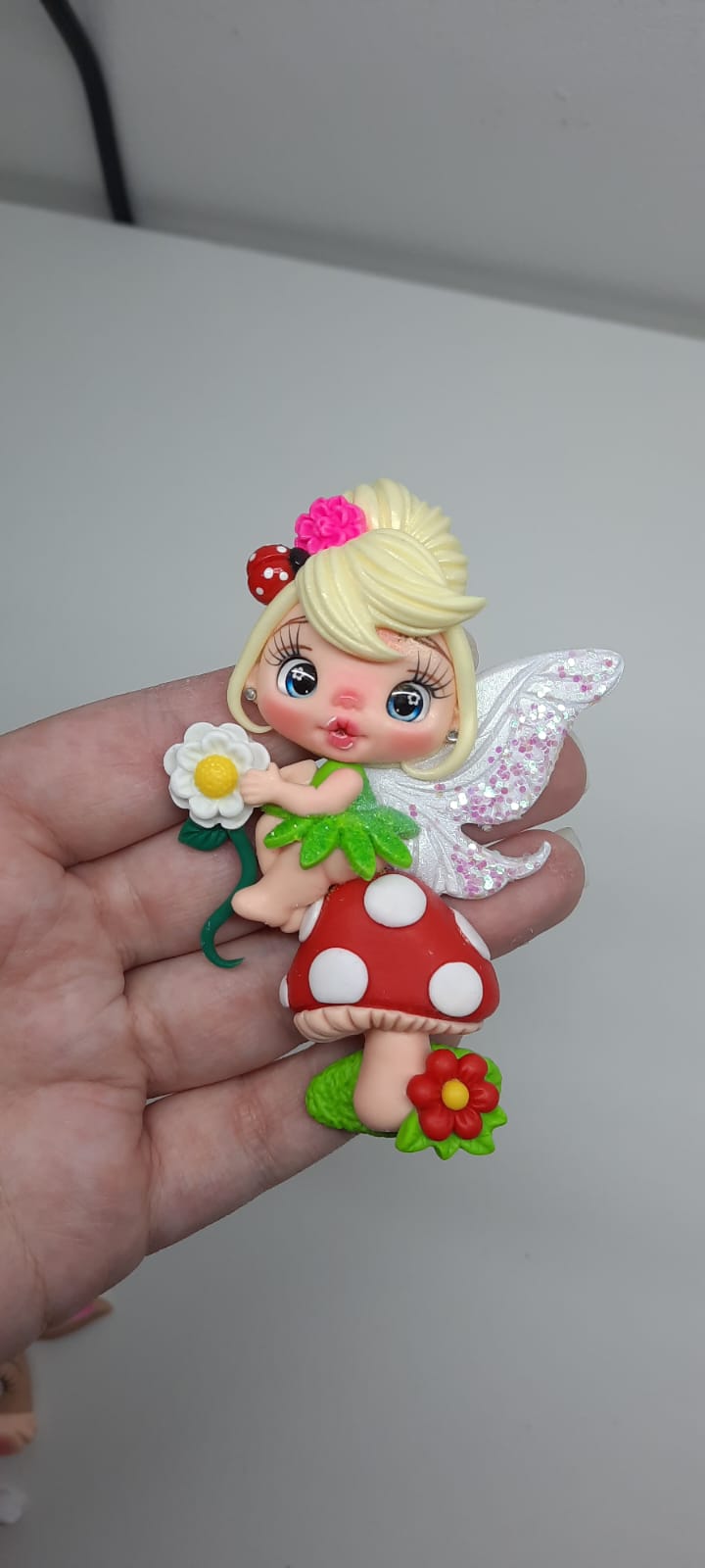 Tinker bell Clay doll