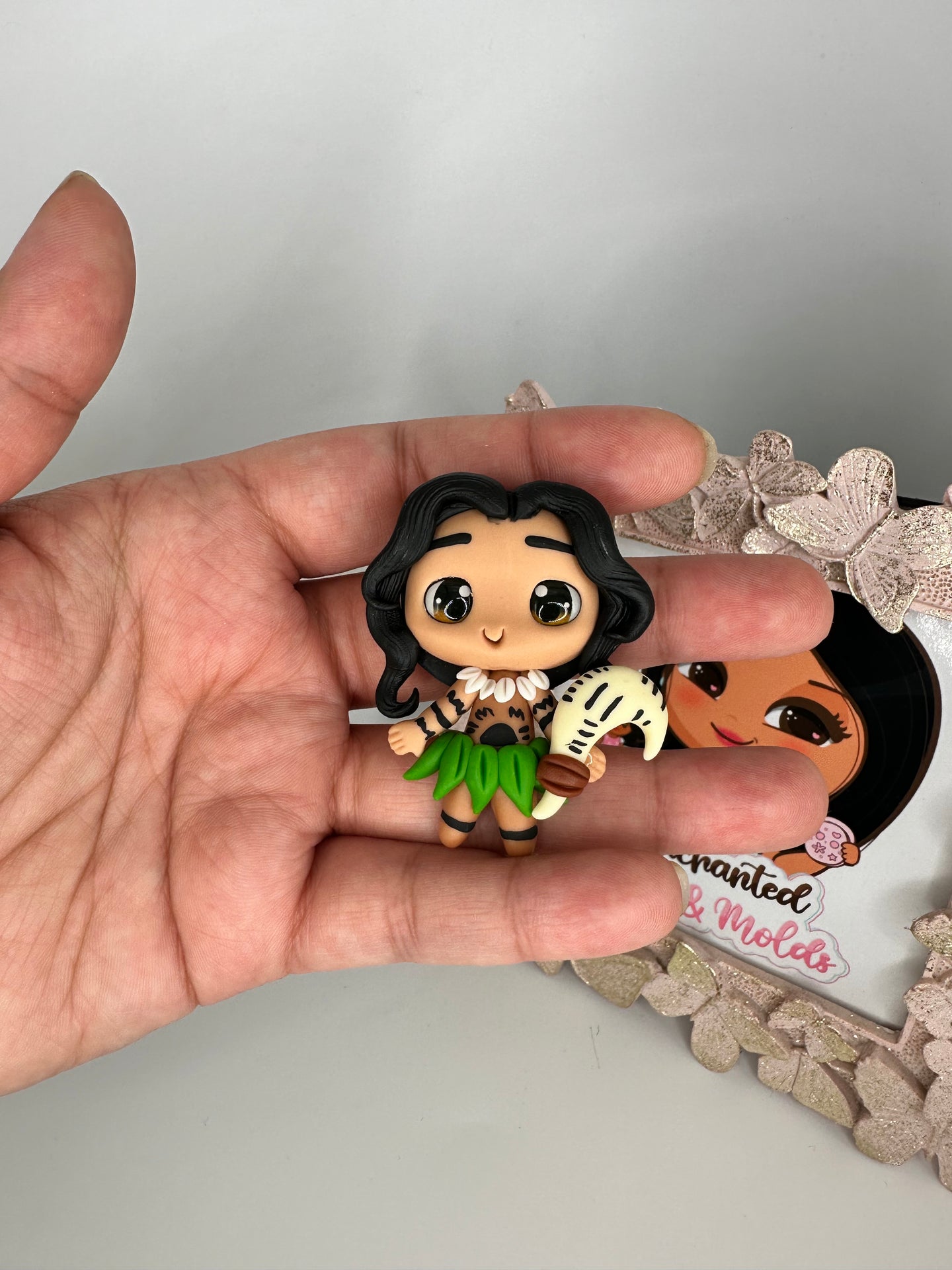 Moana Cast Clay Dolls