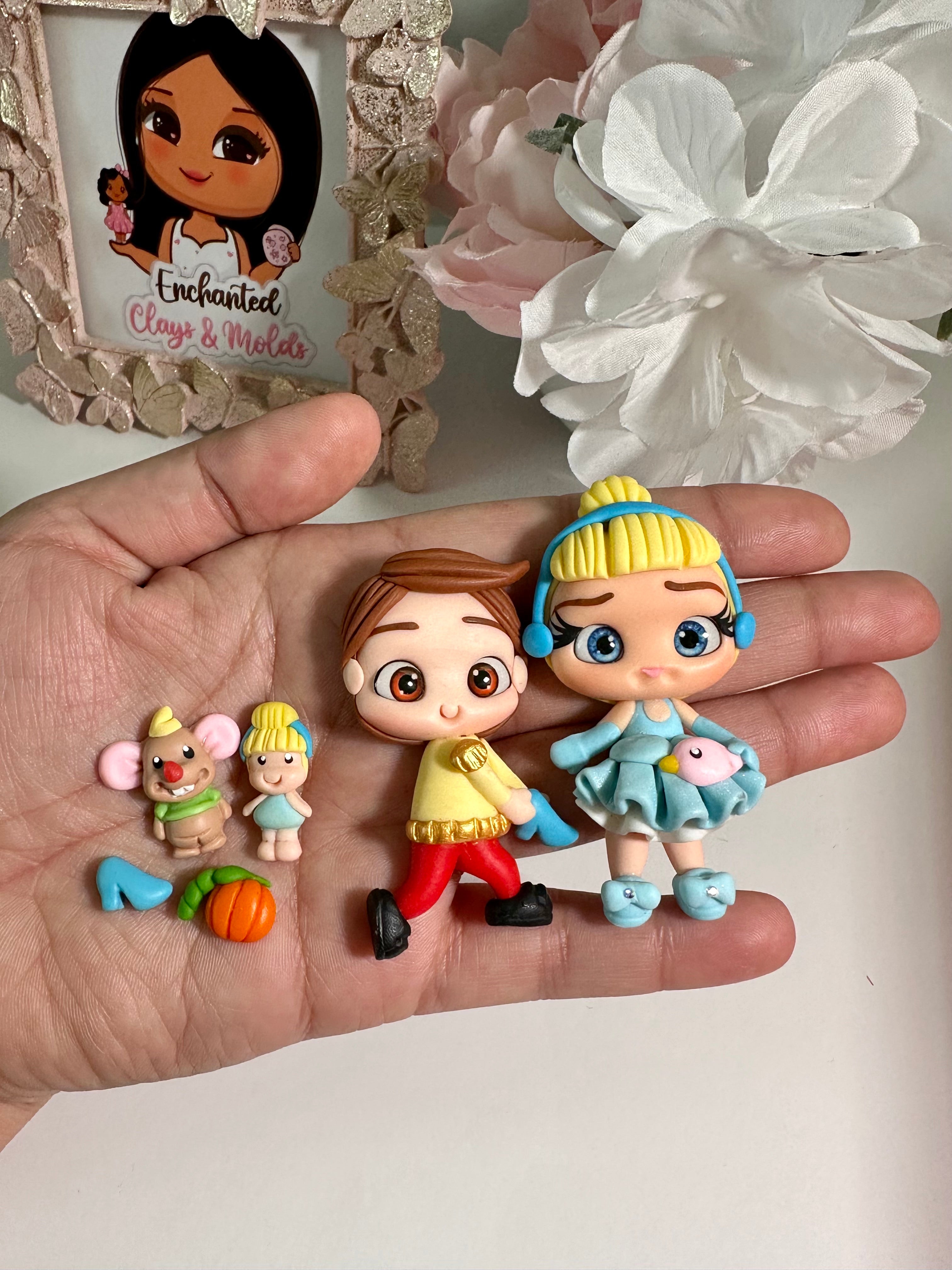 Cinderella Kit Enchanted Clays and Molds
